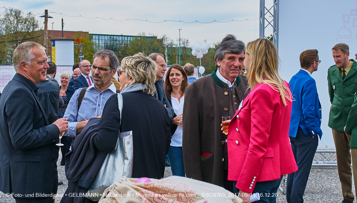 11. Mai 2017 - Grundsteinlegung für die LOGE und dem Kulturquadrat in Neuperlach